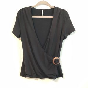 SALE $15 WHITE STAG Open Front Top